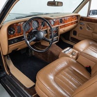 Egendefinerte bilmatter for Rolls Royce Wraith (2013–2023) med beige skinn