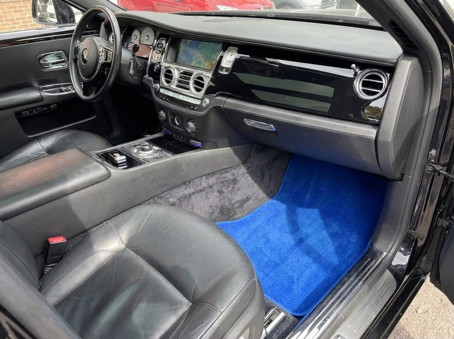 Bilmatter For Rolls Royce Ghost Series I (2010–2020) Blå