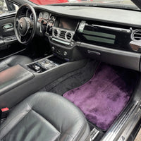 Purple Sheepskin Floor Mats for Rolls-Royce Ghost Series I (2010–2020)