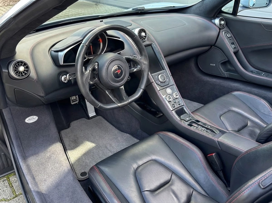 Bilmatter for McLaren MP4-12C (2011–2014) grå skreddersydde tepper sett AutoWin