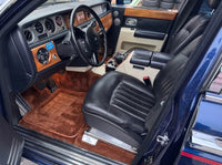 Brown Sheepskin Floor Mats For Rolls Royce Phantom Drophead Coupe 2007–2016 Er56 Design
