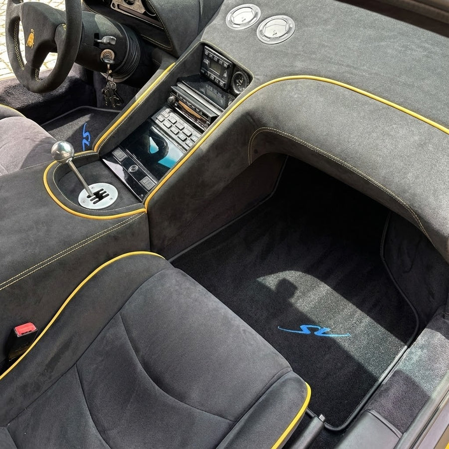 Sorte Bilmatter for Lamborghini Diablo (1990-2001) SV AutoWin Brand