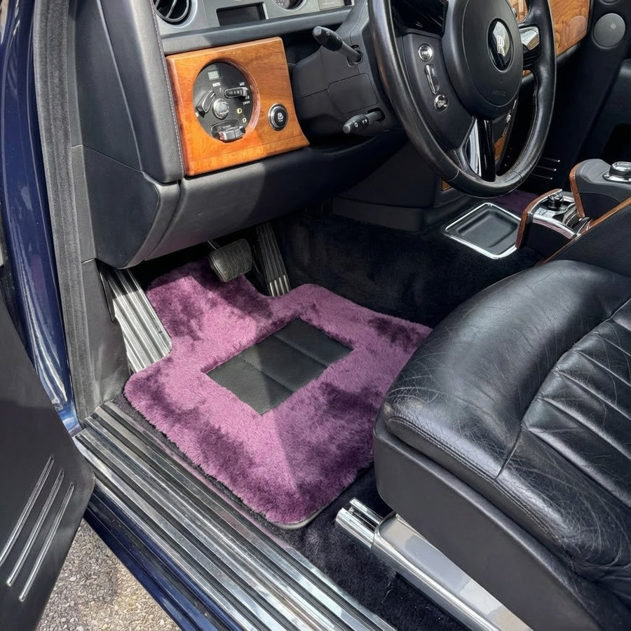 Lilla saueskinn Bilmatter for Rolls-Royce Phantom Sedan (2003-2016)