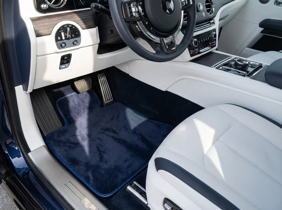 Bilmatter For Rolls Royce Spectre (2023-2024) Mørkeblå