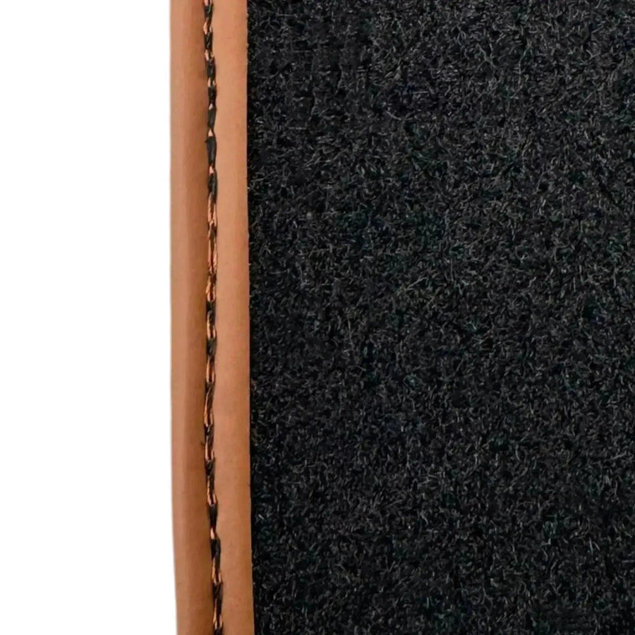 Ginger Color Sheepskin Floor Mats for Rolls-Royce Dawn (2016-2023) - AutoWin