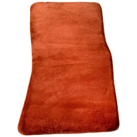 Ginger Color Sheepskin Floor Mats for Rolls-Royce Phantom VIII (2017-2024) - AutoWin