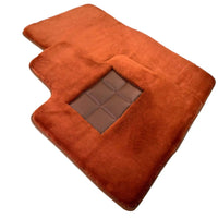 Ginger Color Sheepskin Floor Mats for Rolls-Royce Shadow (1965-1977) - AutoWin