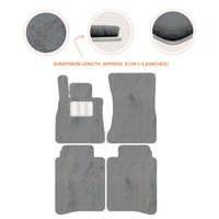 Luxury Sheepskin Floor Mats for Mercedes-Benz S-Class X222 | 2015-2021