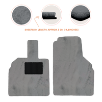 Premium Sheepskin Floor Mats for Lamborghini Aventador (2012-2022)