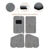 Premium Sheepskin Floor Mats for Rolls-Royce Shadow (1965-1977)