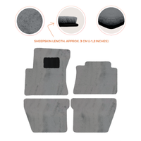 Premium Sheepskin Floor Mats for Bentley Flying Spur (2019-2023)