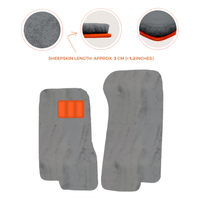 Luxury Sheepskin Floor Mats for Aston Martin V8 Coupe Special Volante (96-03)