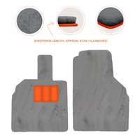 Premium Sheepskin Floor Mats for Lamborghini Aventador (2012-2022)