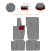 Luxury Sheepskin Floor Mats for Porsche Panamera (2017-2023)