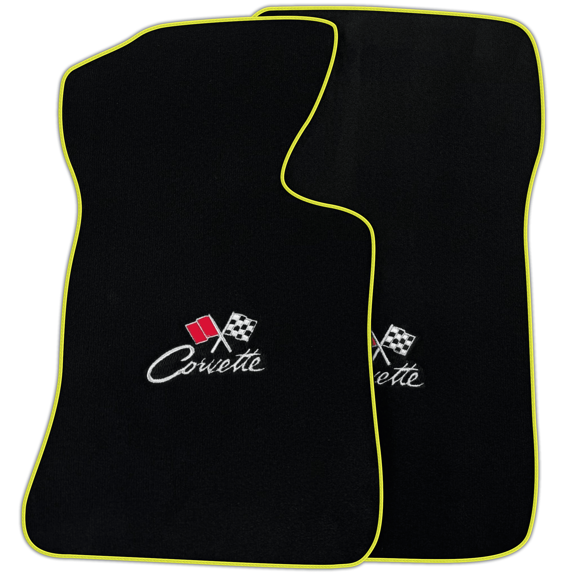 Black Floor Mats for Chevrolet Corvette C2 (1963-1967) | Various Trim Colors