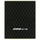 Premium Custom Black Leather Floor Mats for Ferrari FF (2011-2016)