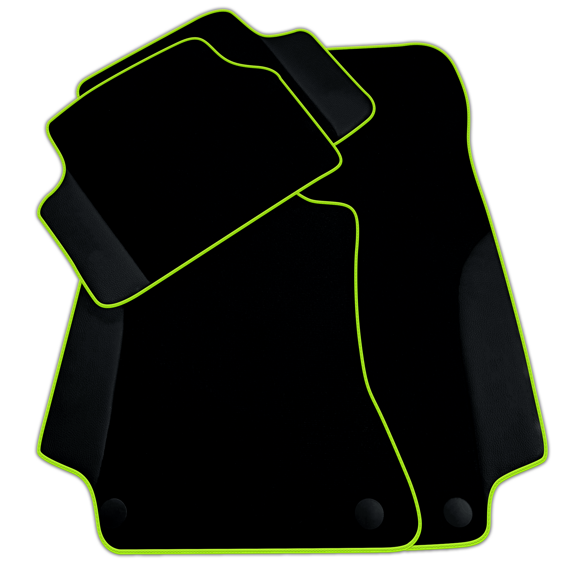 Customizable Black Floor Mats For Mercedes Benz C-Class S205 Wagon (2014-2018)