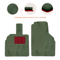 Premium Sheepskin Floor Mats for Lamborghini Aventador (2012-2022)