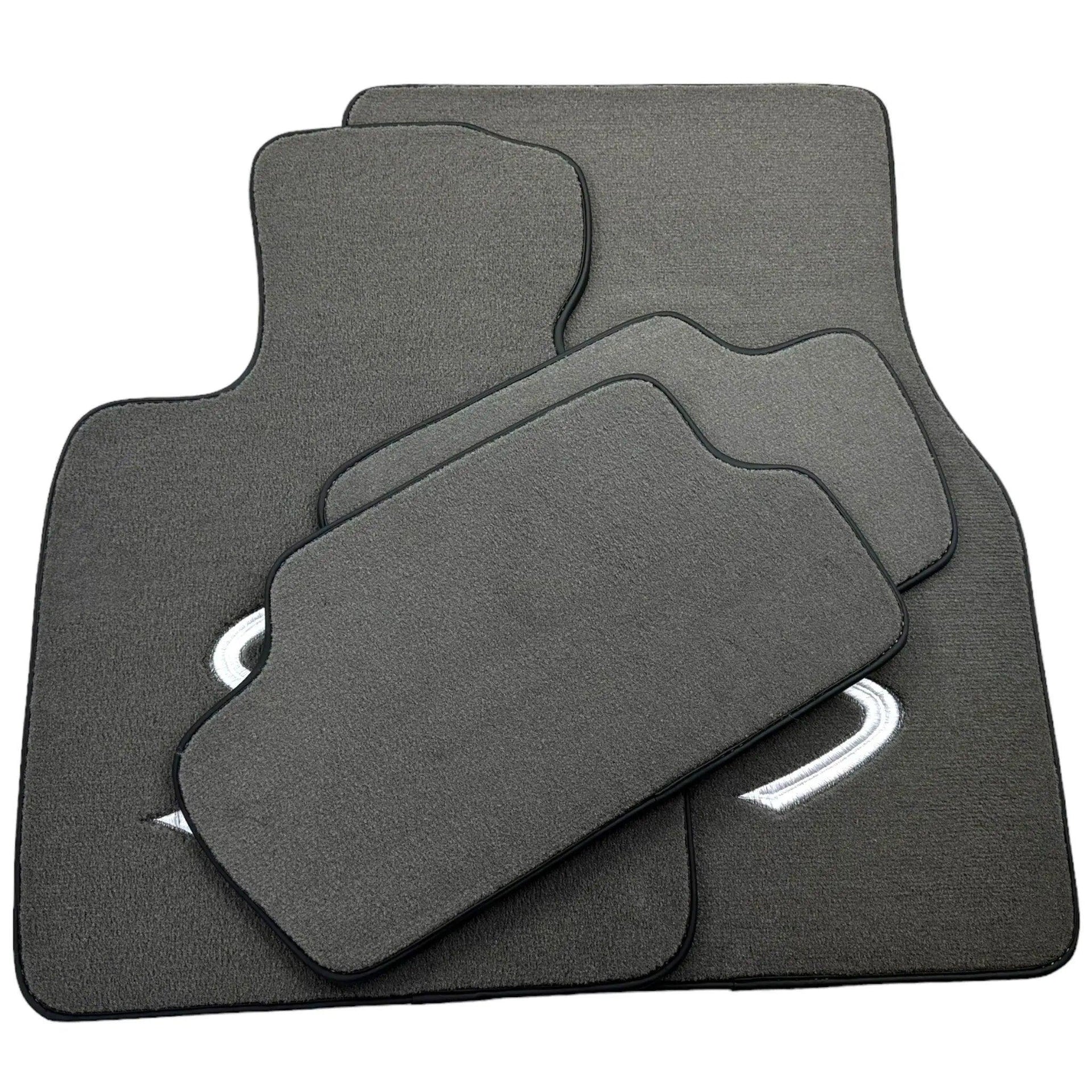 Grey Floor Mats for Mini Cabrio F57 Convertible (2016-2023) - AutoWin