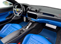 Dunkelblaue Fußmatten für Ferrari Portofino (2018–2023), italienische Ausgabe