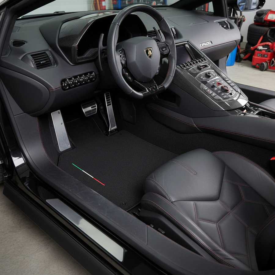 Skreddersydde Bilmatter for Lamborghini Aventador Sv tepper