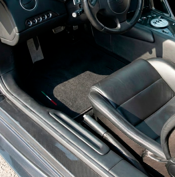 Skreddersydde Bilmatter for Lamborghini Murcielago Broderi AutoWin Merke