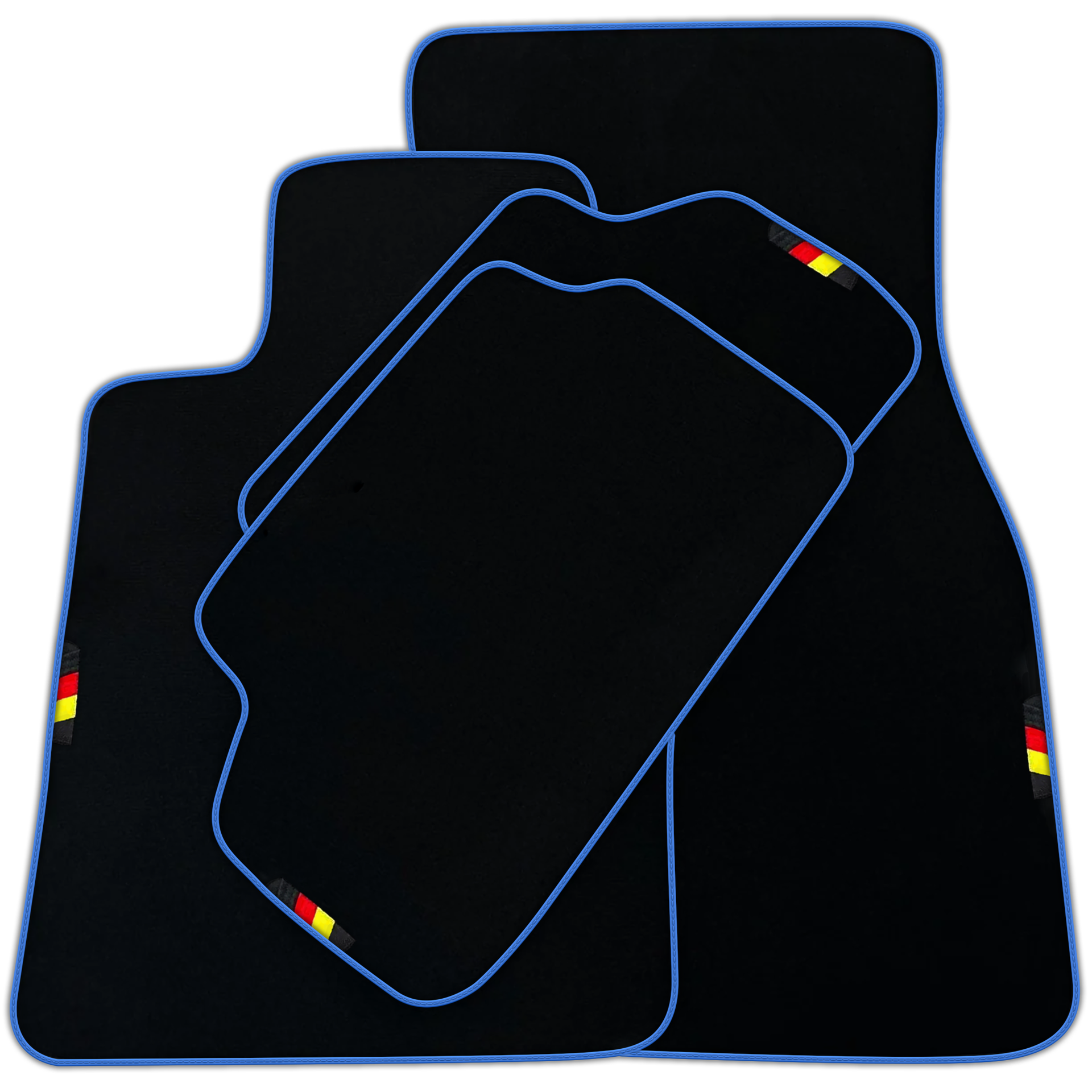 Black Mats For BMW 5 Series E61 Wagon Germany Edition | Various Trim Colors