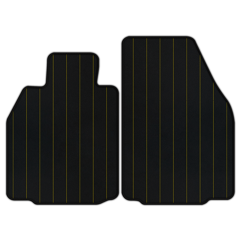 Customizable Leather Floor Mats with Line Pattern for Porsche 911 GT3 RS (997) 2006–2011