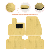 Premium Sheepskin Floor Mats for Range Rover Evoque (2016-2024)