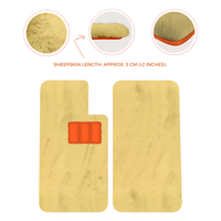 Premium Sheepskin Floor Mats for Aston Martin V8 Virage (1989-1995) Coupe