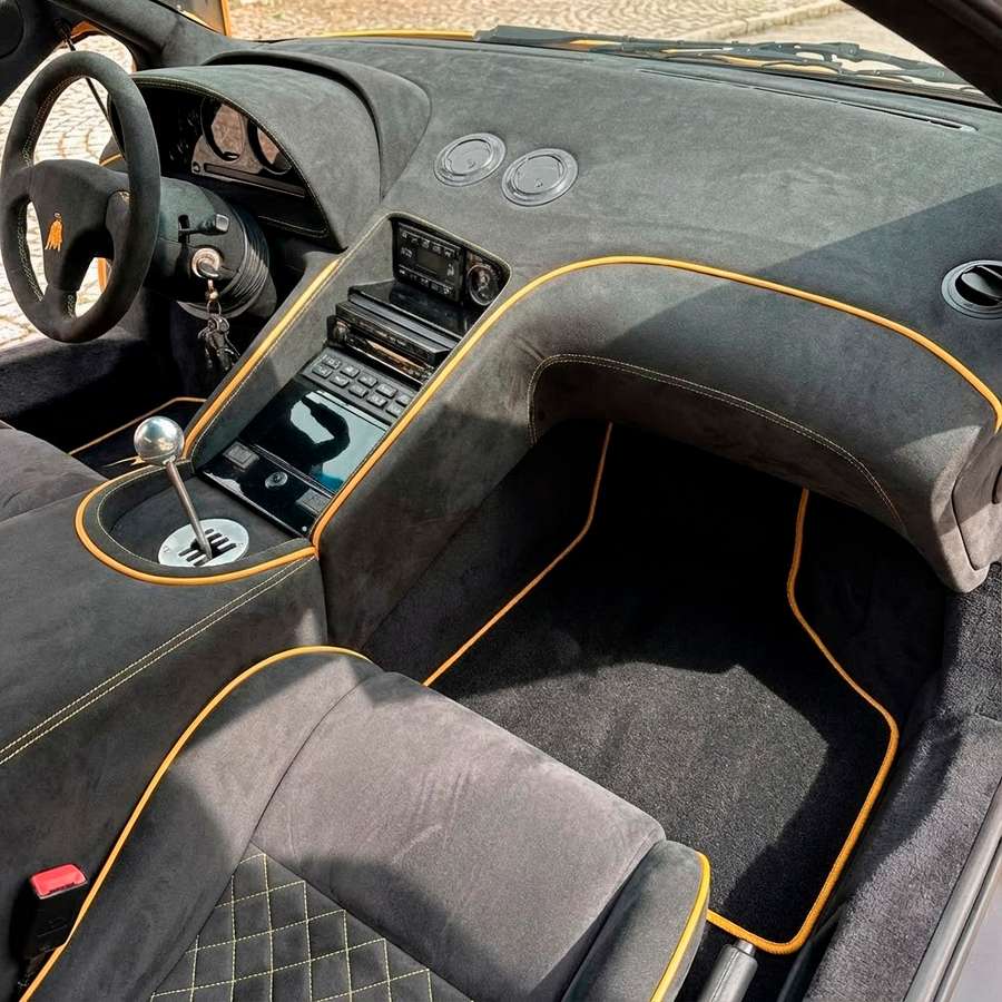 Skreddersydde Bilmatter for Lamborghini Diablo 1990-2001 Sv Autowin Merke