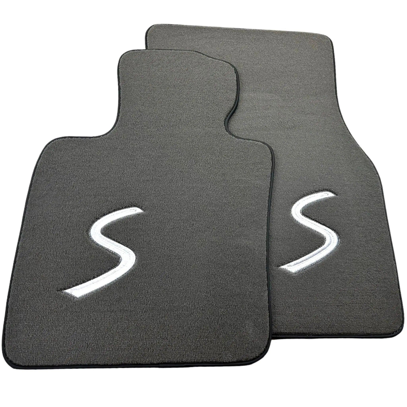 Grey Floor Mats for Mini Cooper / One F55 5-Doors (2015-2023) - AutoWin