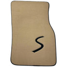 Beige Floor Mats for Mini Cooper / One R50 (2001-2007) - AutoWin