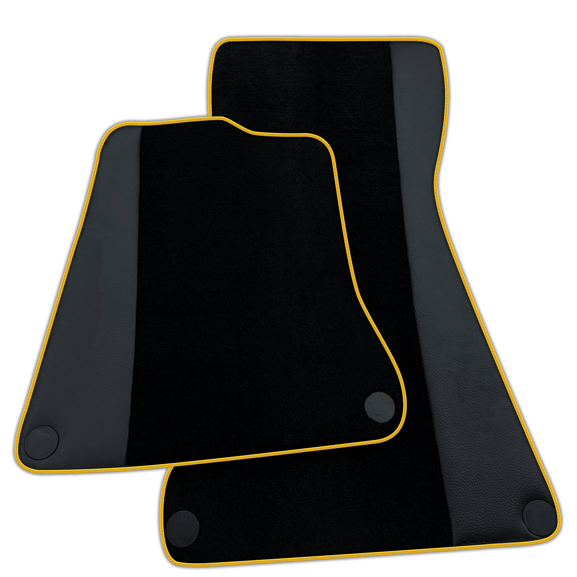Black Floor Mats for McLaren MP4-12C (2011–2014) with Leather