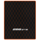 Ferrari 296 GTB Black Leather Floor Mats | Stylish & Durable