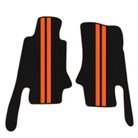 Custom Black Floor Mats for Chevrolet Corvette C4 (1984-1996)