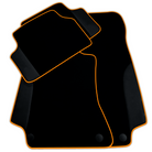 Customizable Black Floor Mats For Mercedes Benz GLC-Class X254 SUV 300e 4Matic (2023-2024)