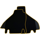 Custom Floor Mats for Ferrari Testarossa (1984–1996) with Leather