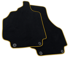 Black Floor Mats for Audi R8 (2007-2015) | Various Trim Colors