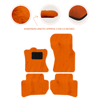 Premium Sheepskin Floor Mats for 2010-2013 Range Rover Sport
