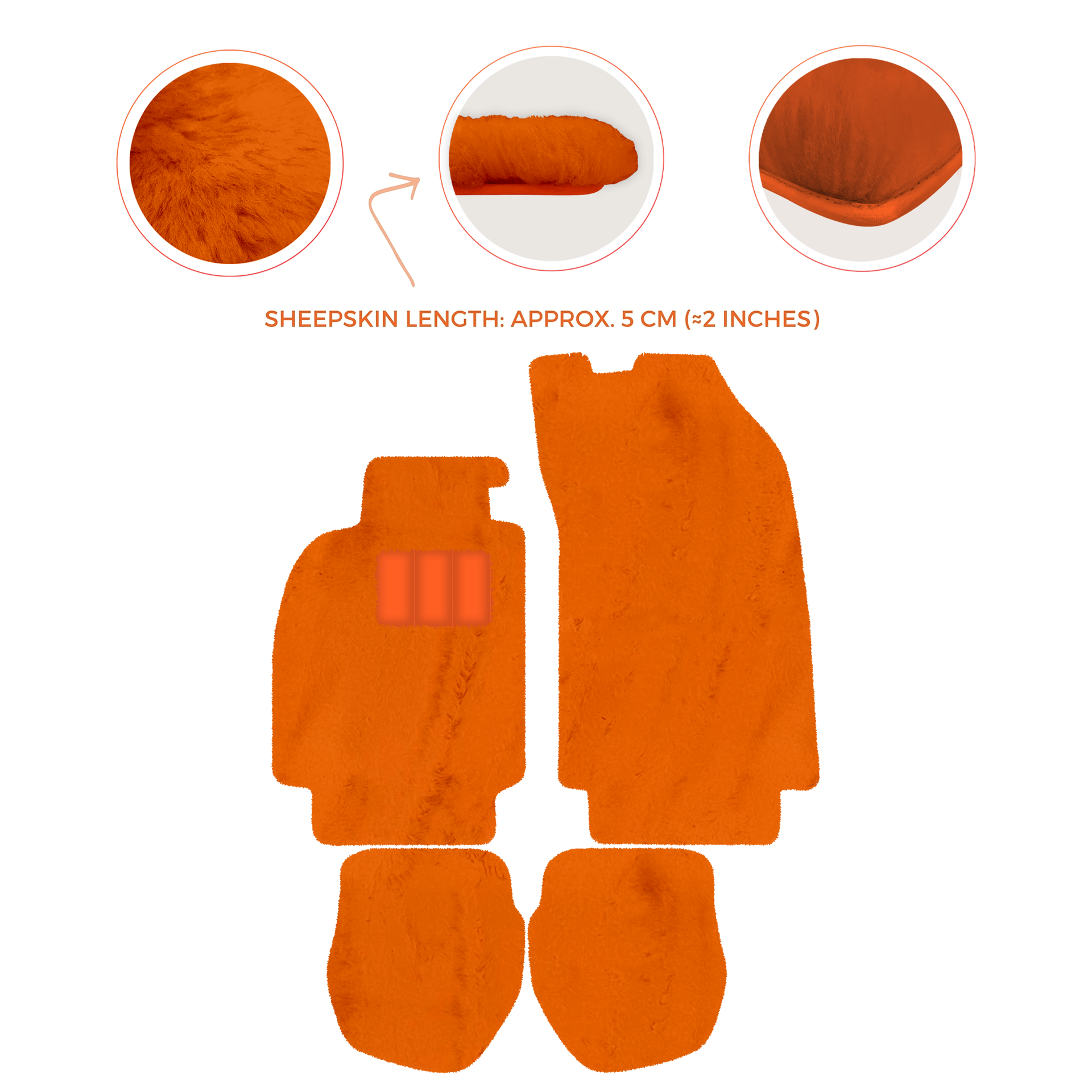 Rote Fußmatten für Porsche 911 - 964 (1989-1994) - AutoWin