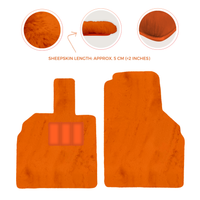 Premium Sheepskin Floor Mats for Lamborghini Aventador (2012-2022)