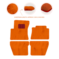 Premium Sheepskin Floor Mats for Bentley Flying Spur (2019-2023)