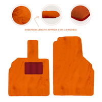 Premium Sheepskin Floor Mats for Lamborghini Aventador (2012-2022)