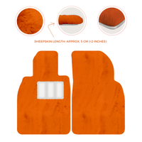 Premium Sheepskin Floor Mats for Porsche Cayenne (2018-2023)