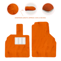 Premium Sheepskin Floor Mats for Lamborghini Aventador (2012-2022)