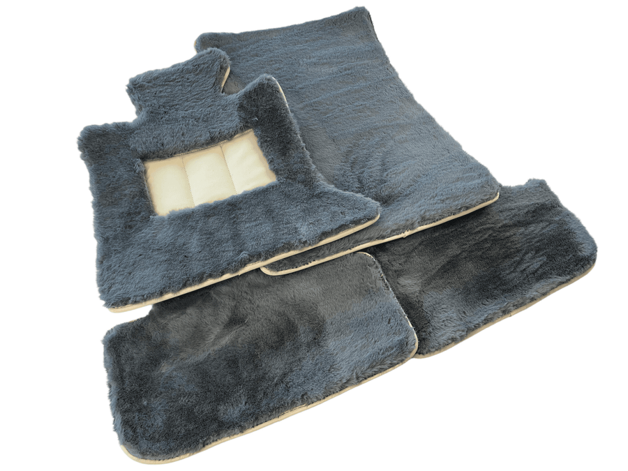 Sheepskin Floor Mats For Rolls Royce Spectre (2023-2024) ER56 Design Brand - AutoWin