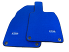 Blue Floor Mats for Porsche 718 Cayman (2017-2023) | Er56 Design - AutoWin