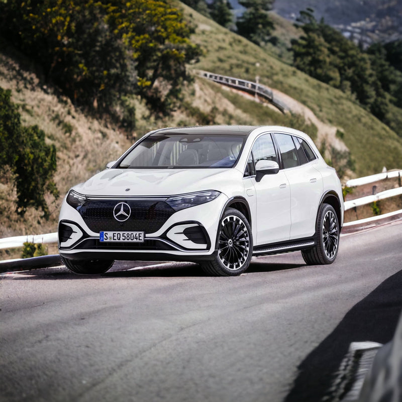 Werten Sie Ihr Mercedes EQS V297 (2021–2023)-Erlebnis mit den Premium-Fußmatten von Autowin auf