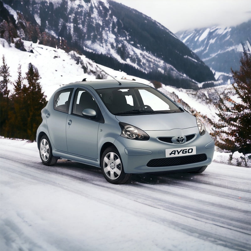 Autowins Premium-Fußmatten für Toyota Aygo Schrägheck (2005–2009).